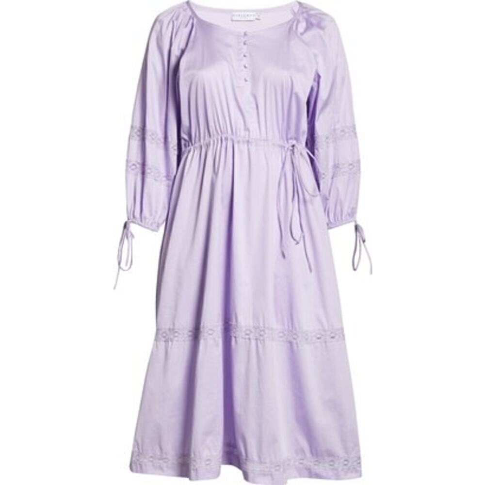 NWT Harshman Belle Boulson Sleeve Dress in Lilac Size‎ 2X